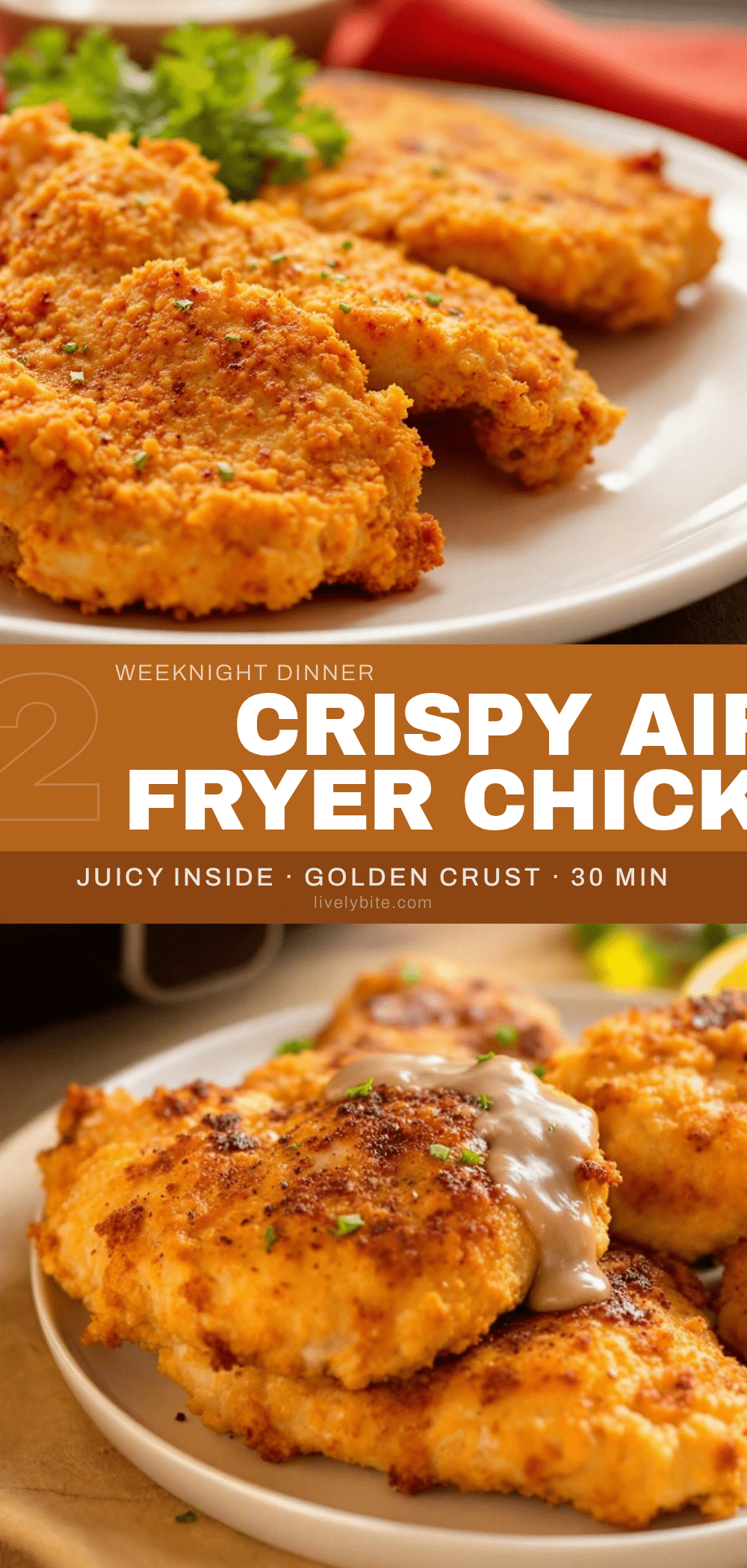 air fryer chicken thighs recipe