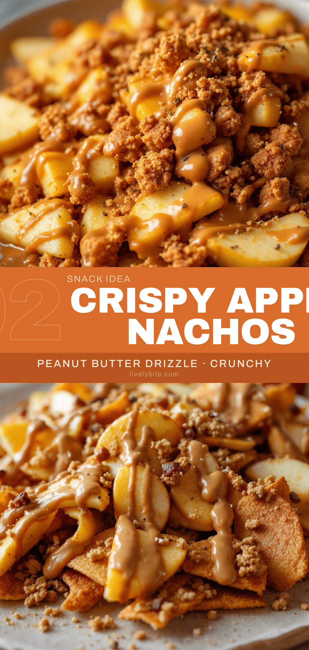 apple nachos with peanut butter recipe