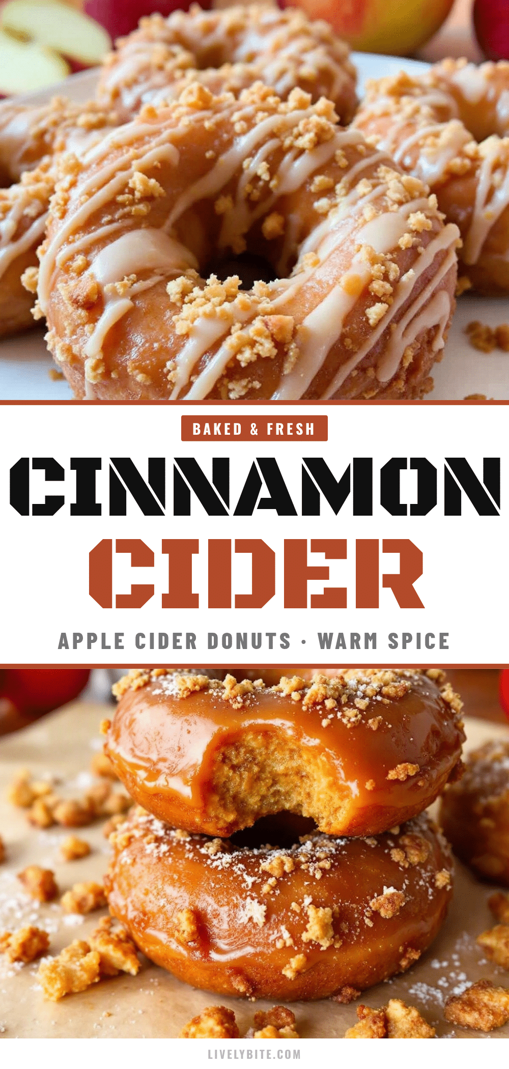 baked apple cider donuts recipe