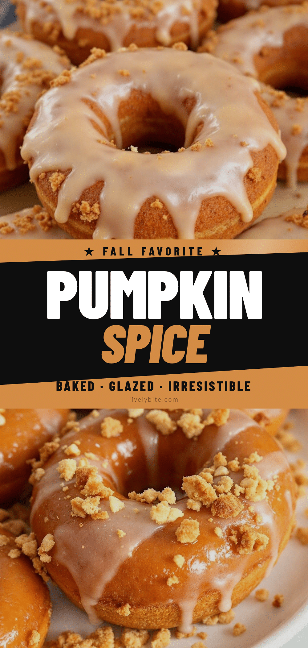 baked pumpkin spice donuts recipe