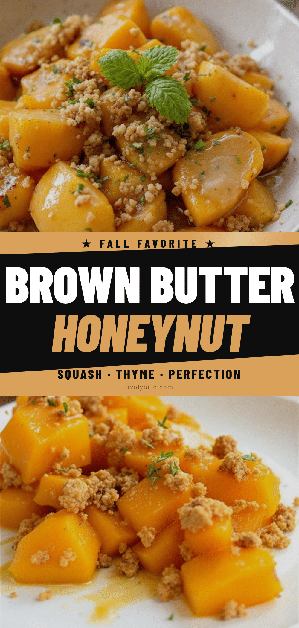 brown butter honeynut squash recipe