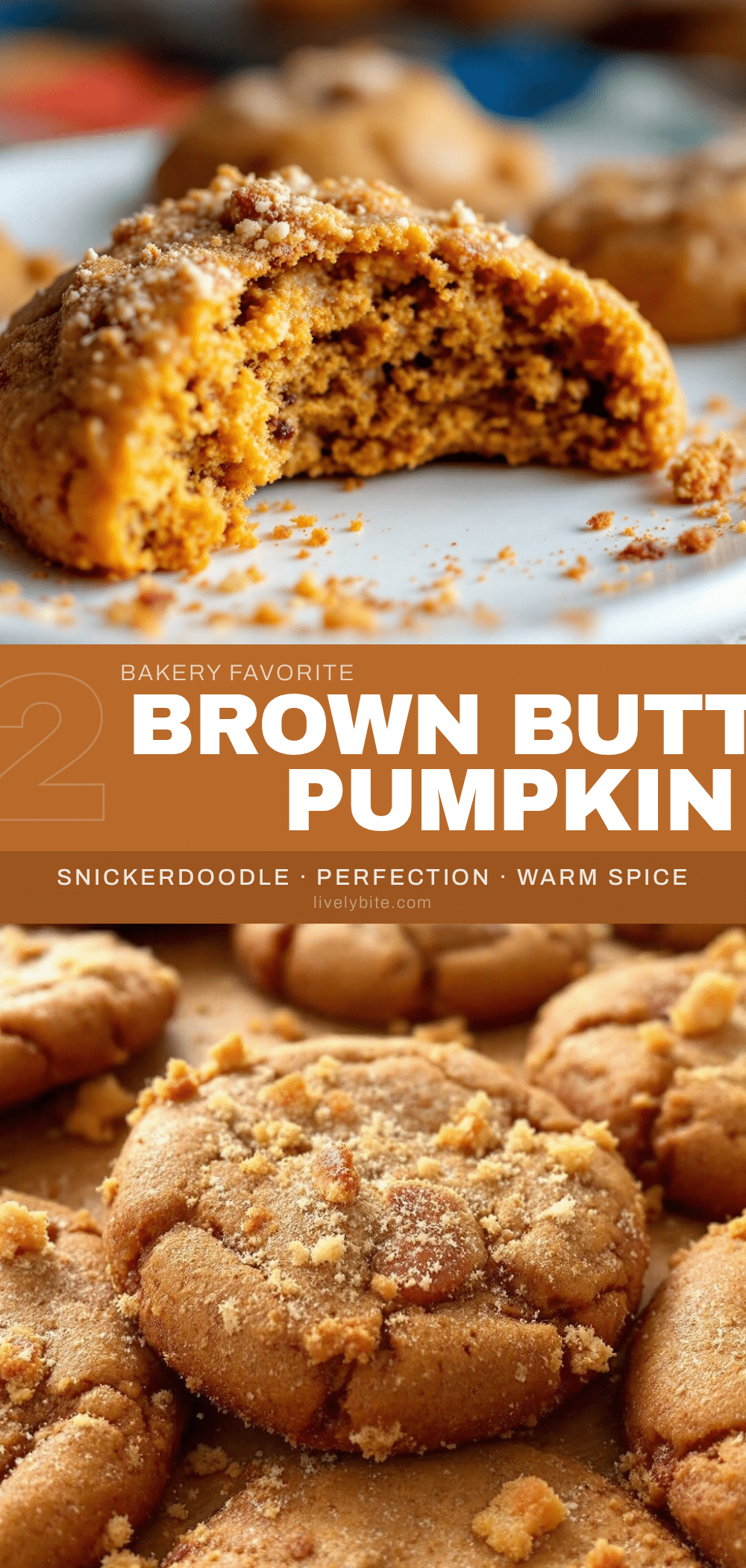 brown butter pumpkin snickerdoodles recipe