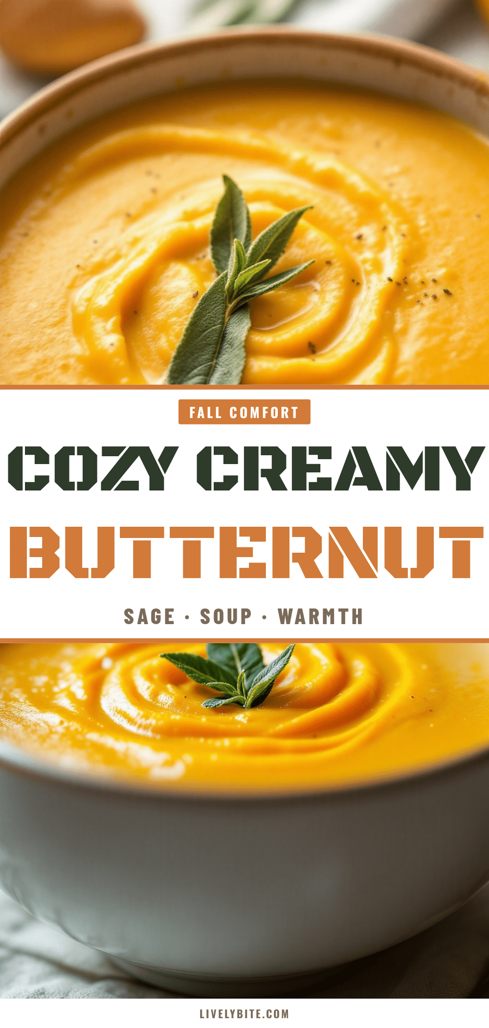 butternut squash soup with sage recipe
