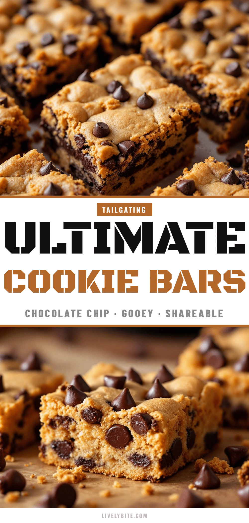 chocolate chip cookie bars recipe