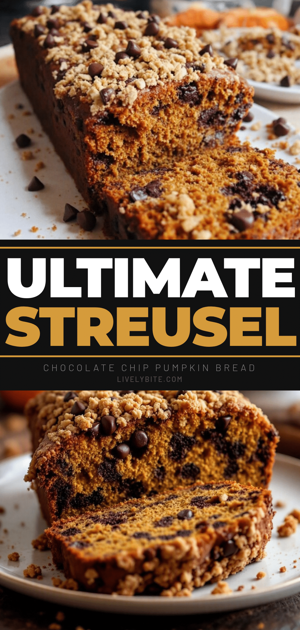 chocolate chip pumpkin bread recipe