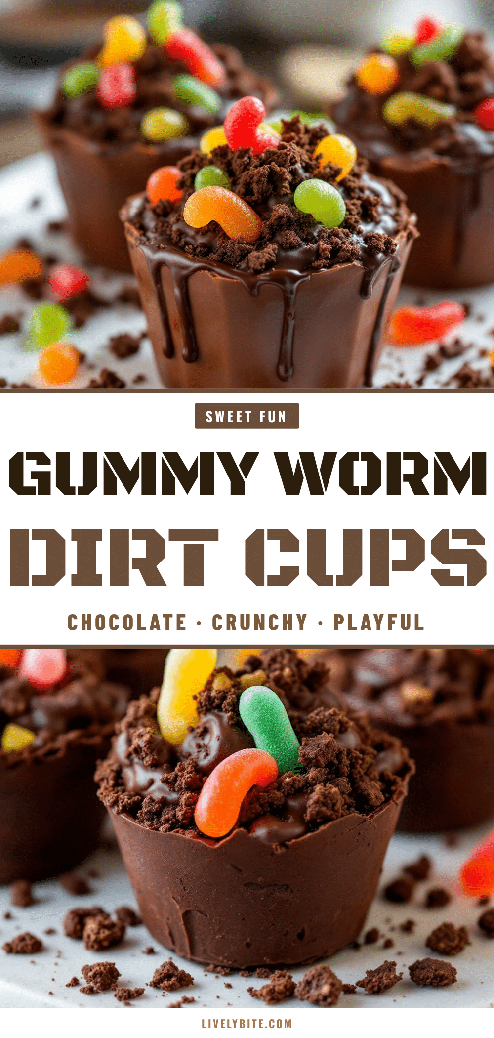chocolate dirt cups recipe