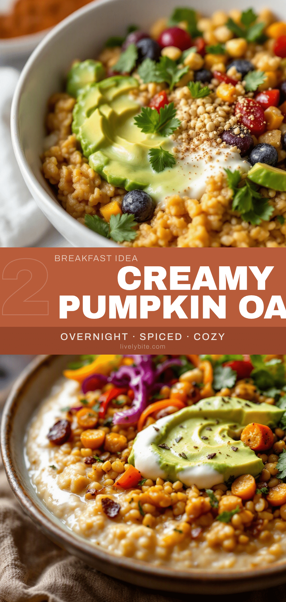creamy overnight pumpkin spice oats recipe