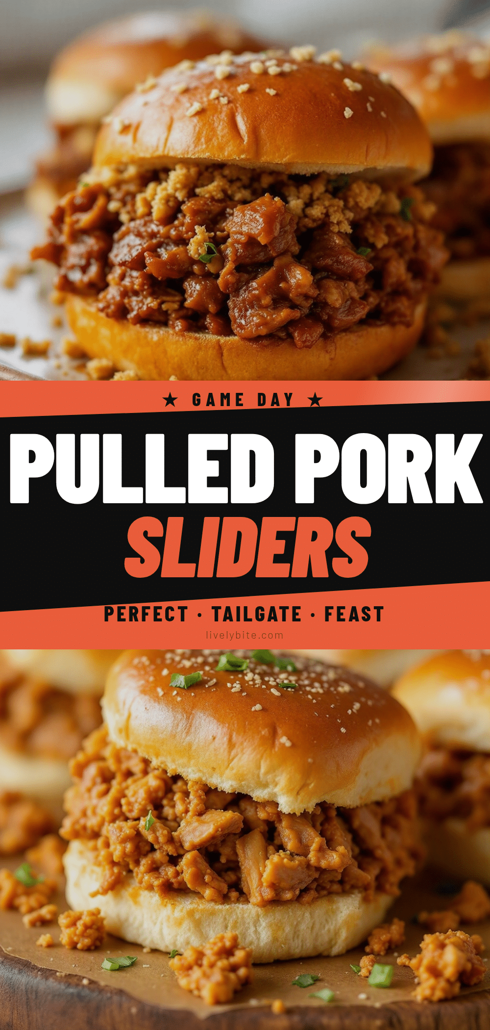 crockpot pulled pork sliders for tailgate parties recipe