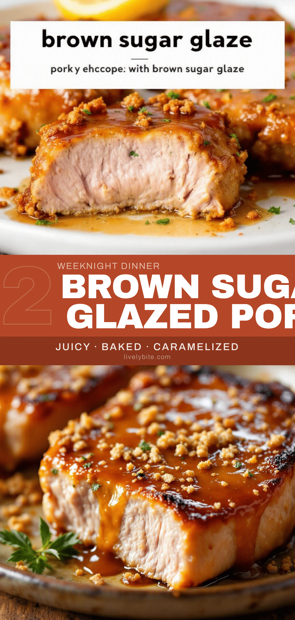 easy brown sugar glazed pork chops recipe recipe