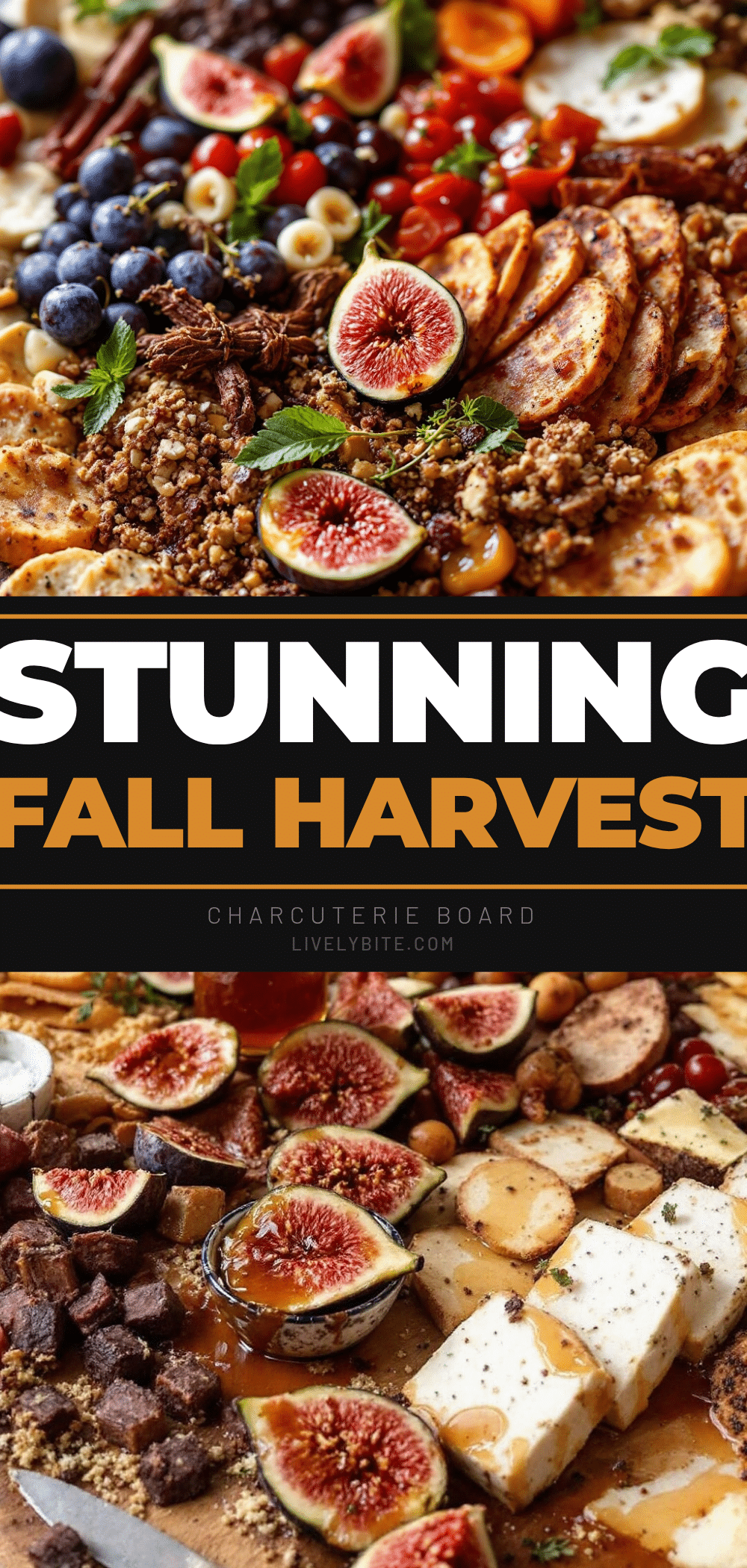 fall harvest charcuterie board with fig and honey recipe