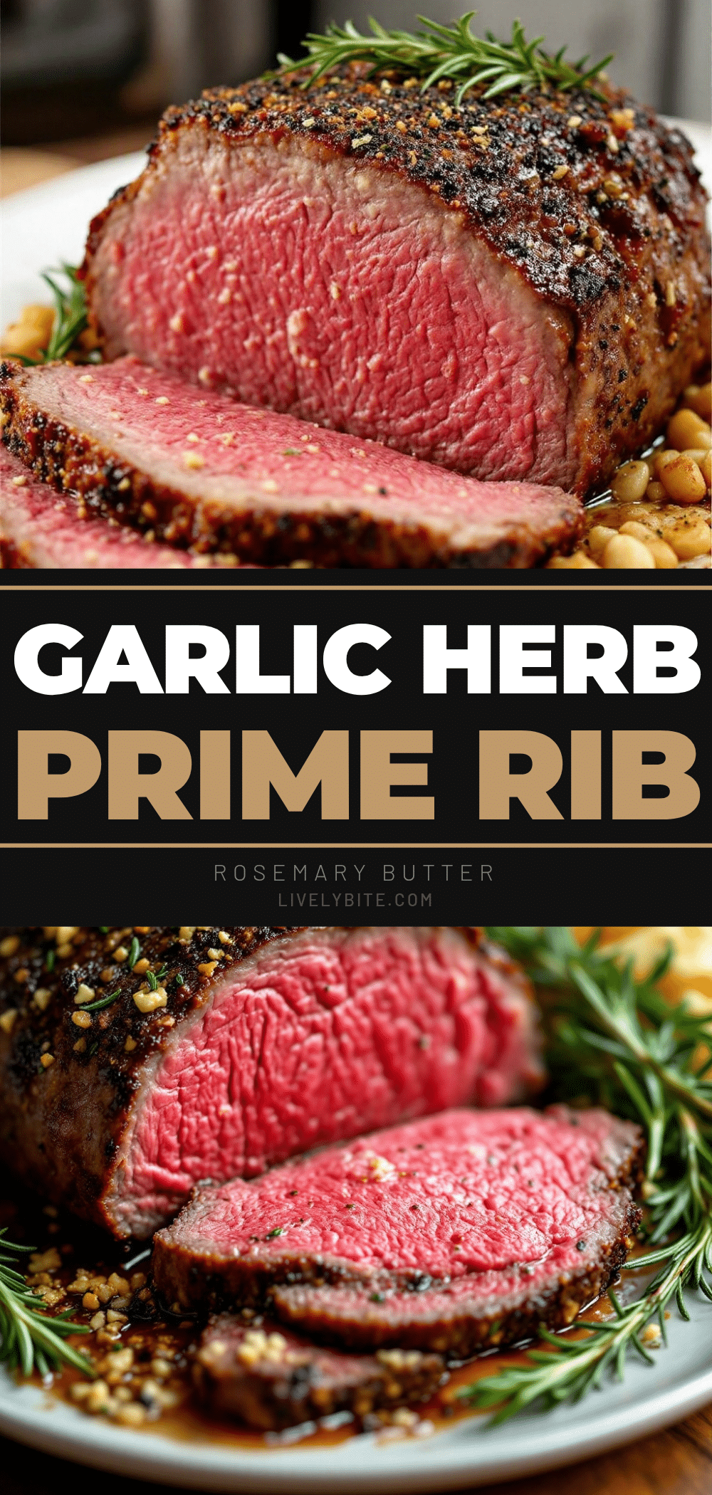 garlic herb prime rib roast recipe