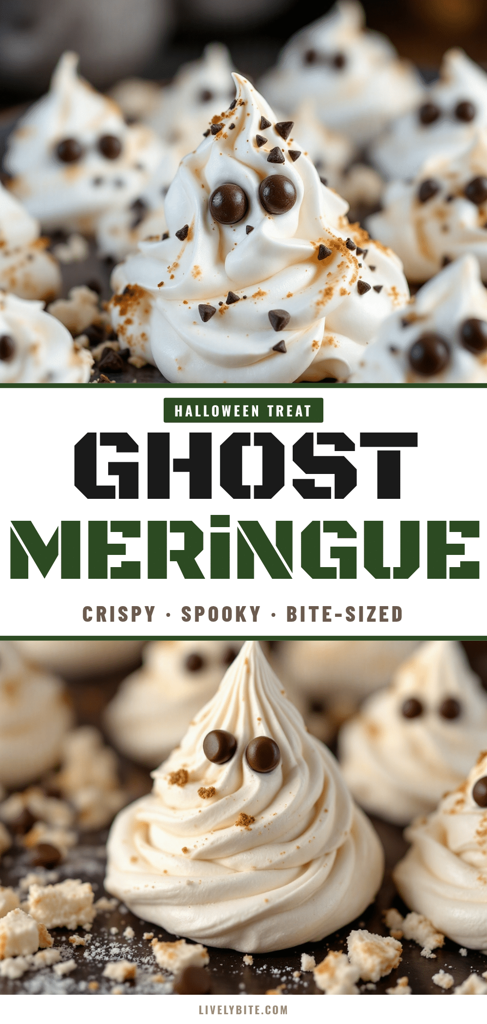 ghost meringue cookies recipe