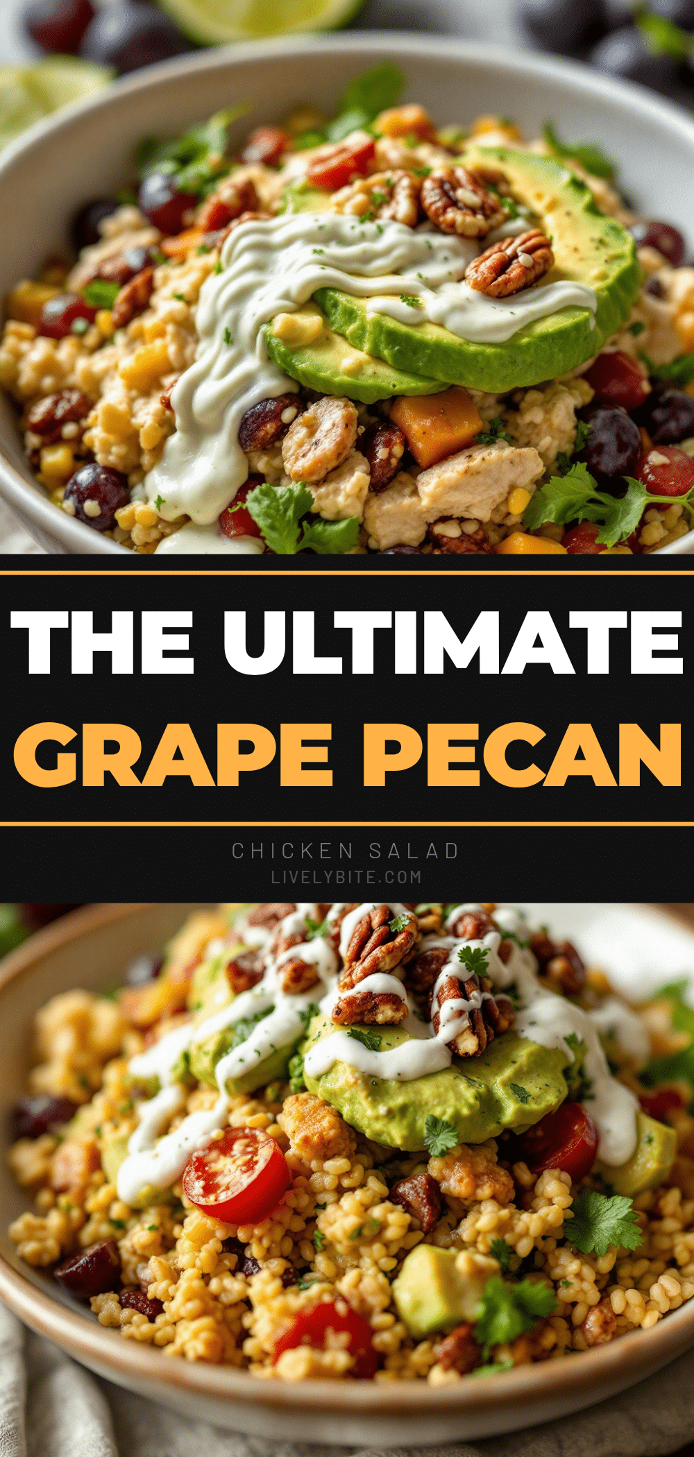 grape pecan chicken salad sandwich recipe