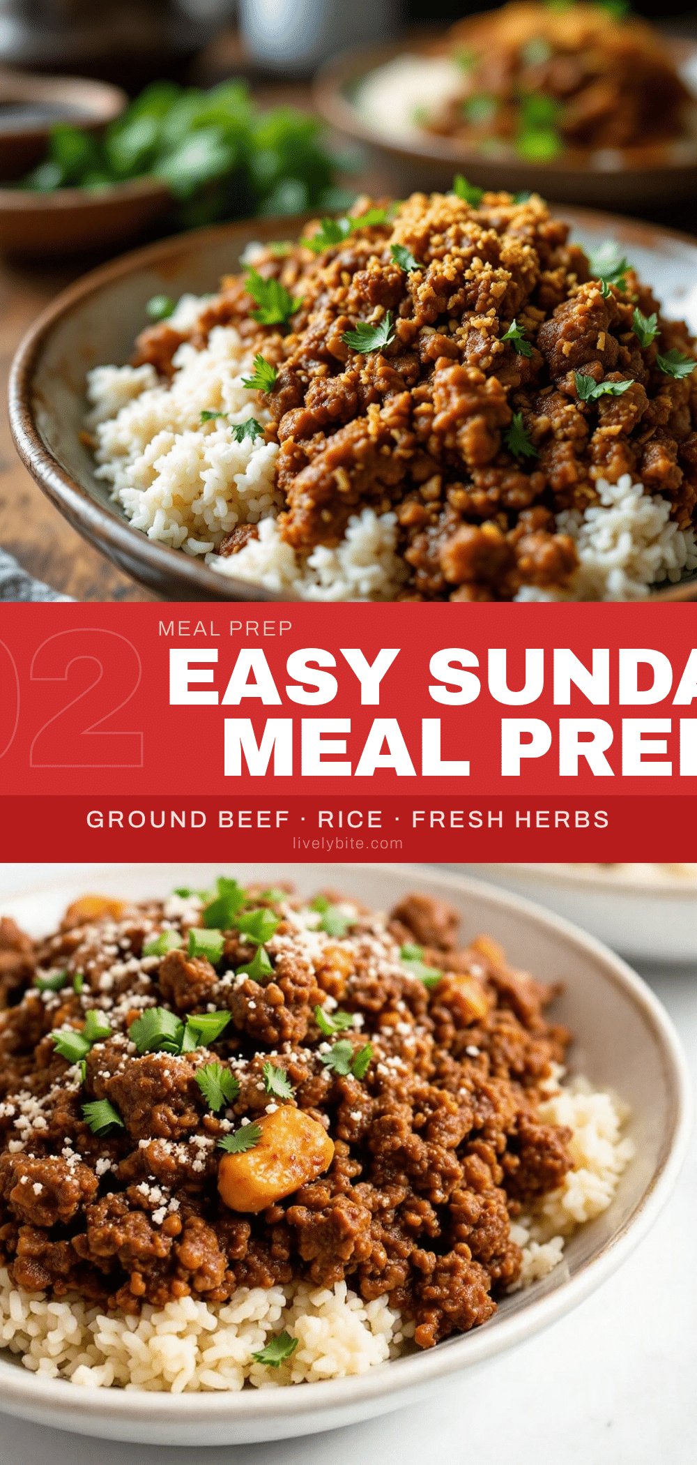 ground beef and rice bowls recipe