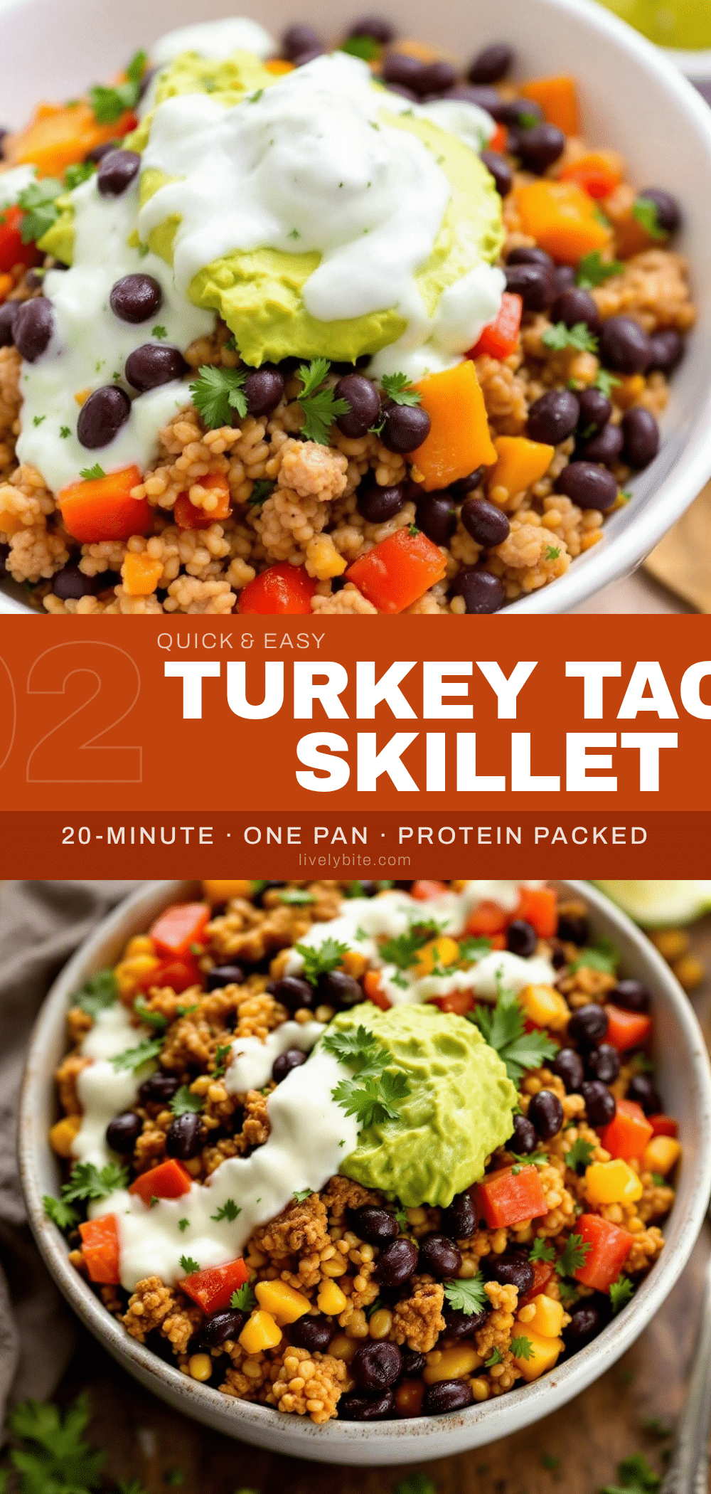 ground turkey taco skillet recipe