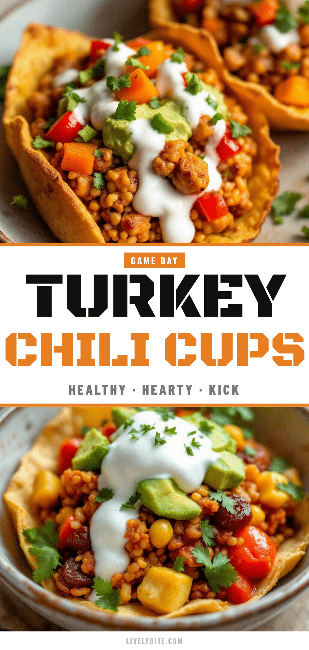 healthy turkey chili cups recipe