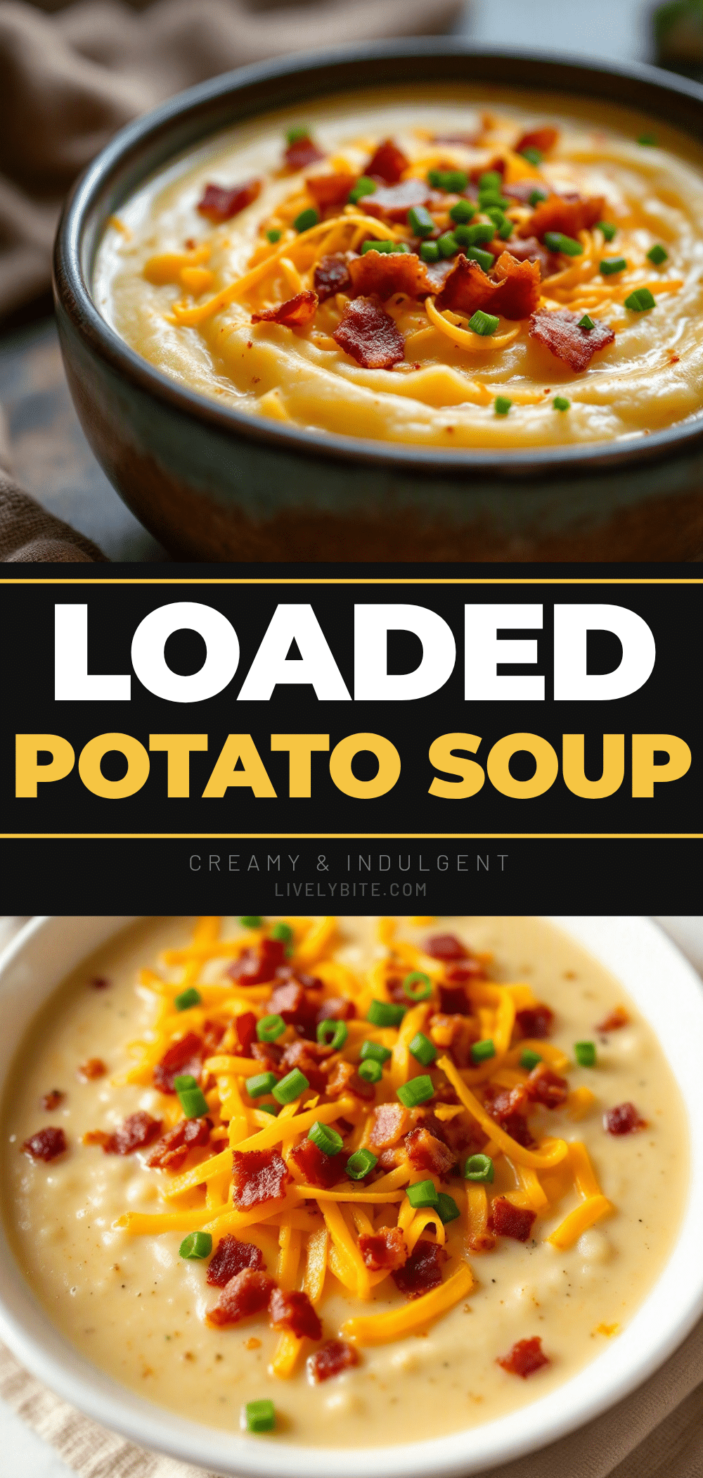 loaded baked potato soup with bacon recipe