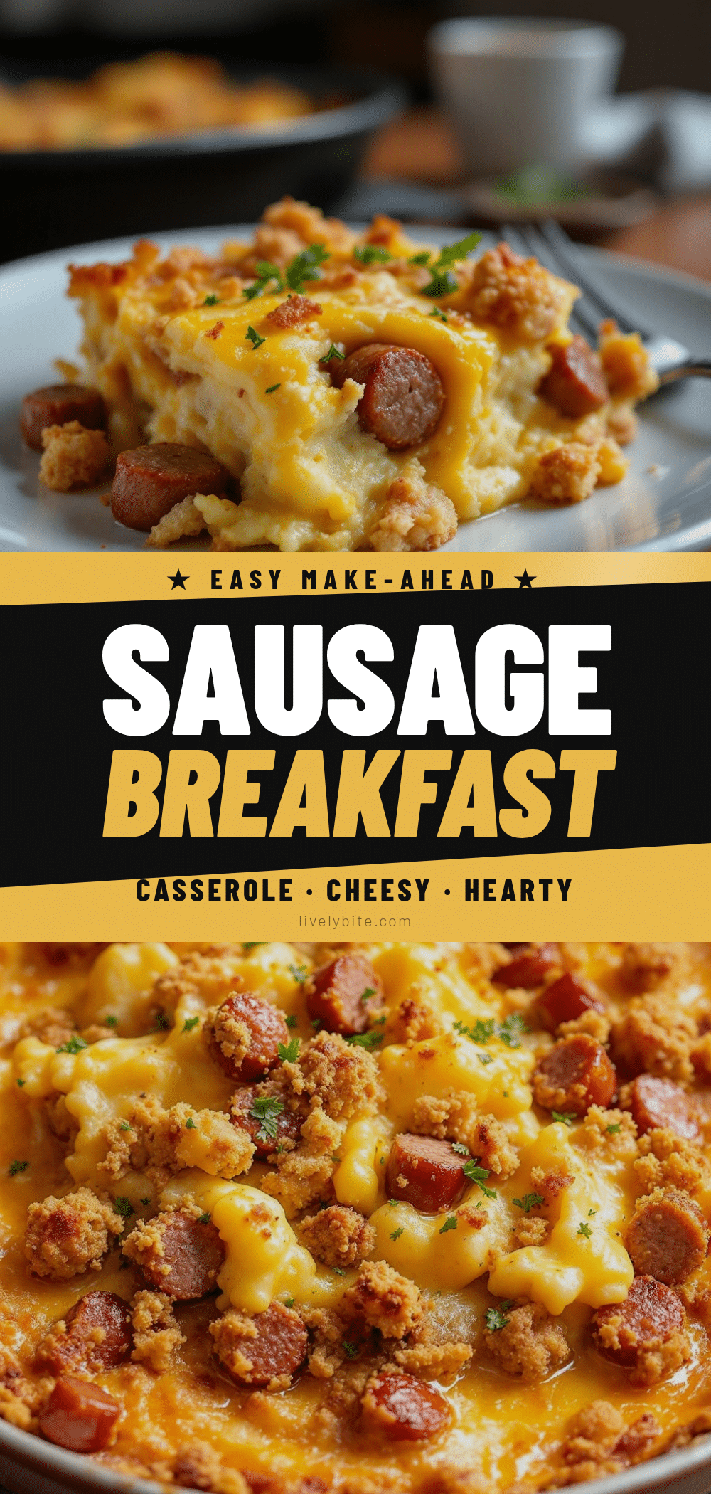 make-ahead breakfast casserole recipe