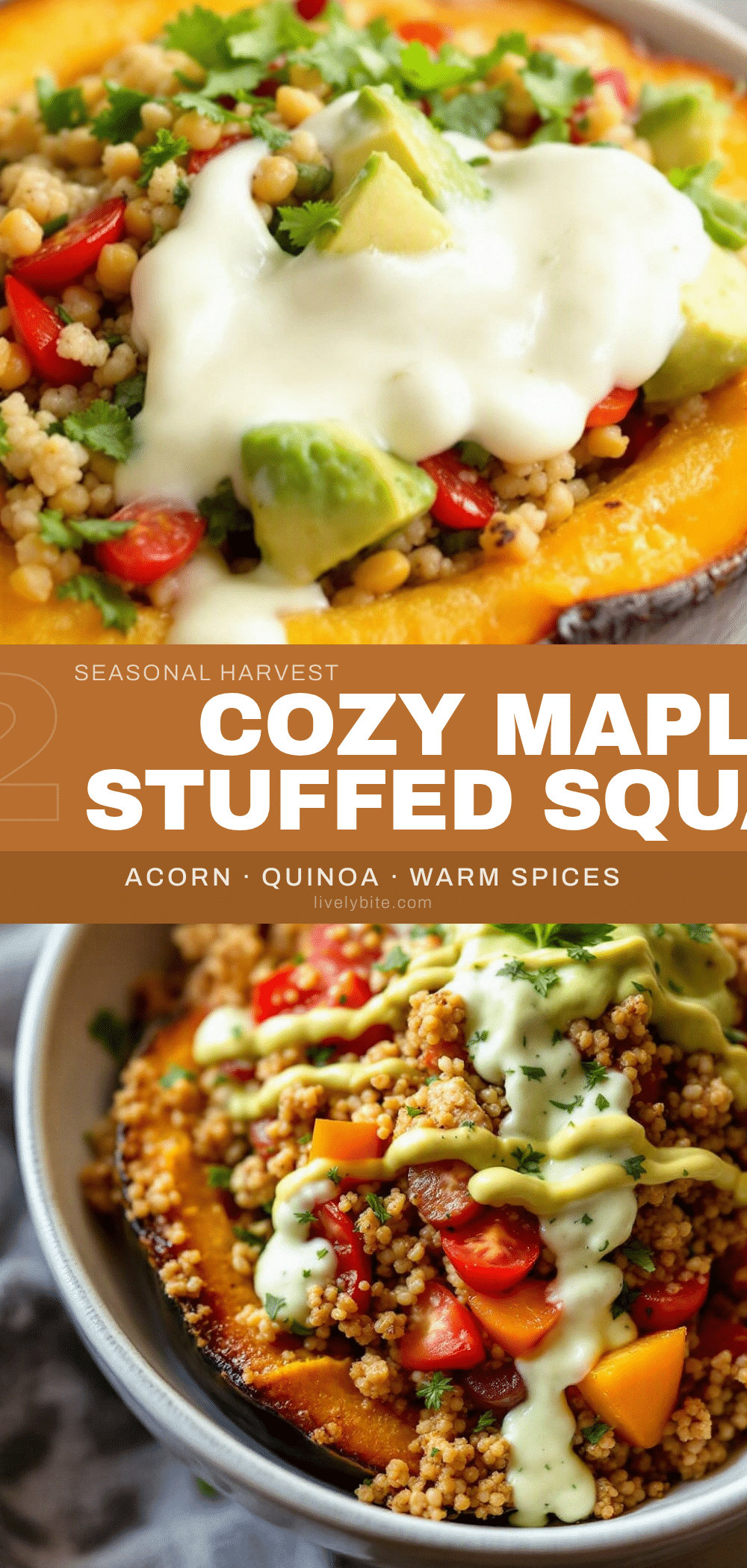 maple stuffed acorn squash recipe