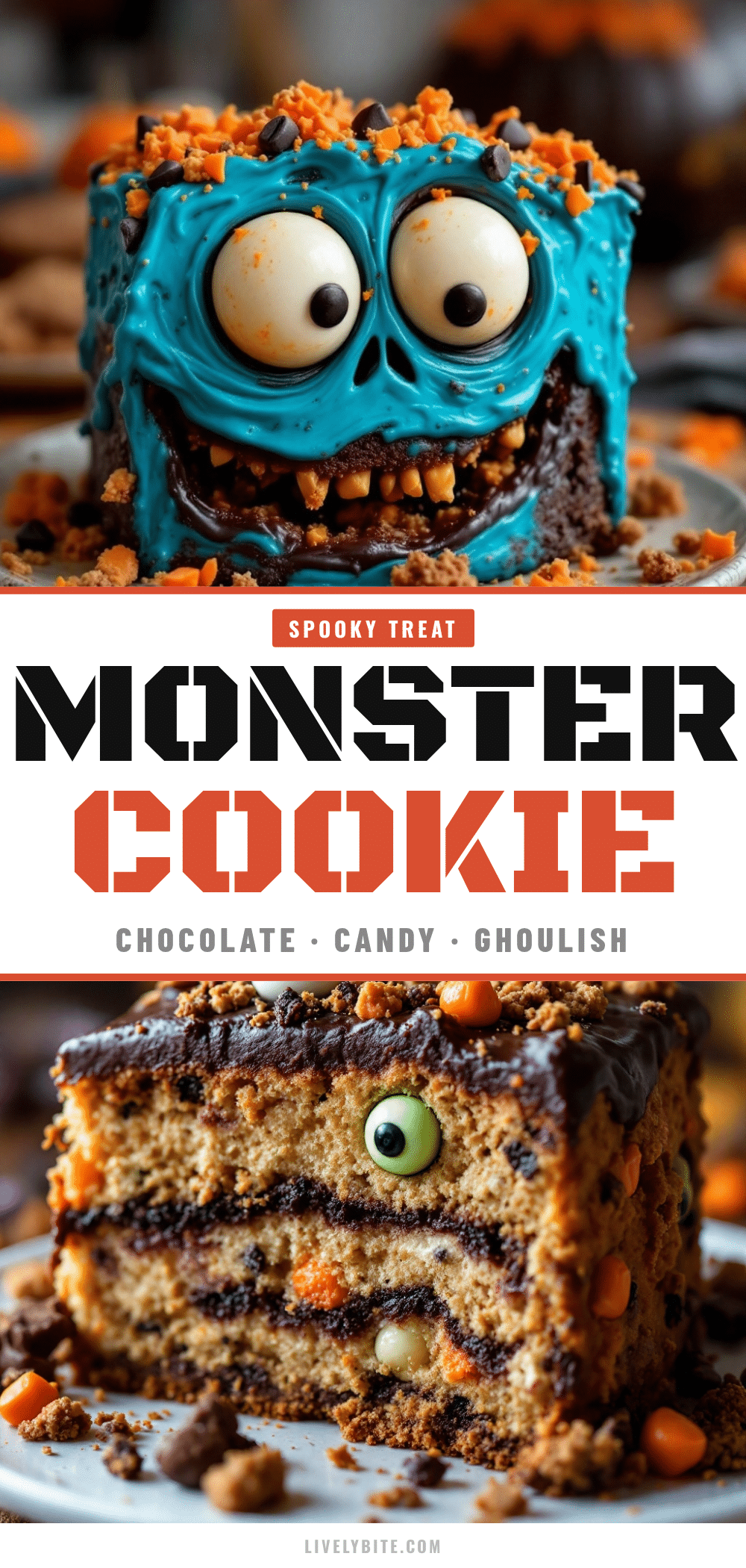 Monster cookie cake recipe
