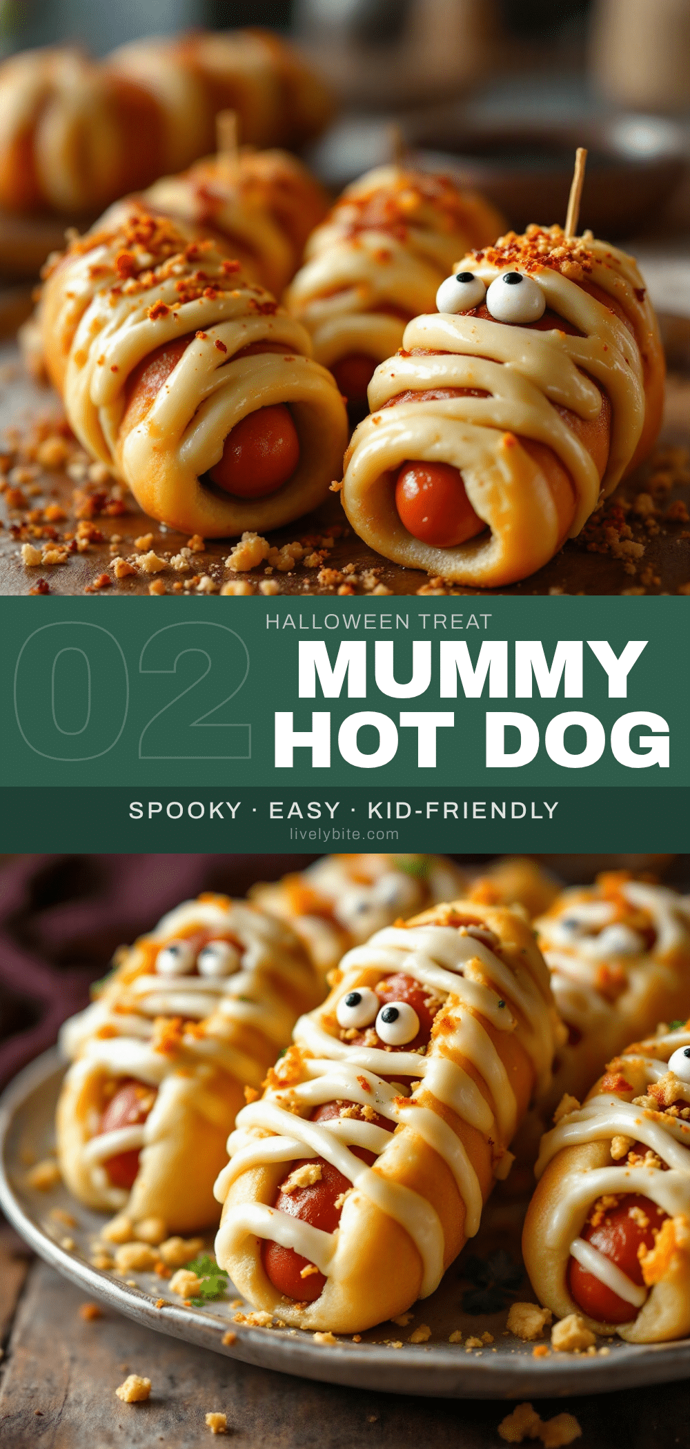 mummy hot dogs recipe