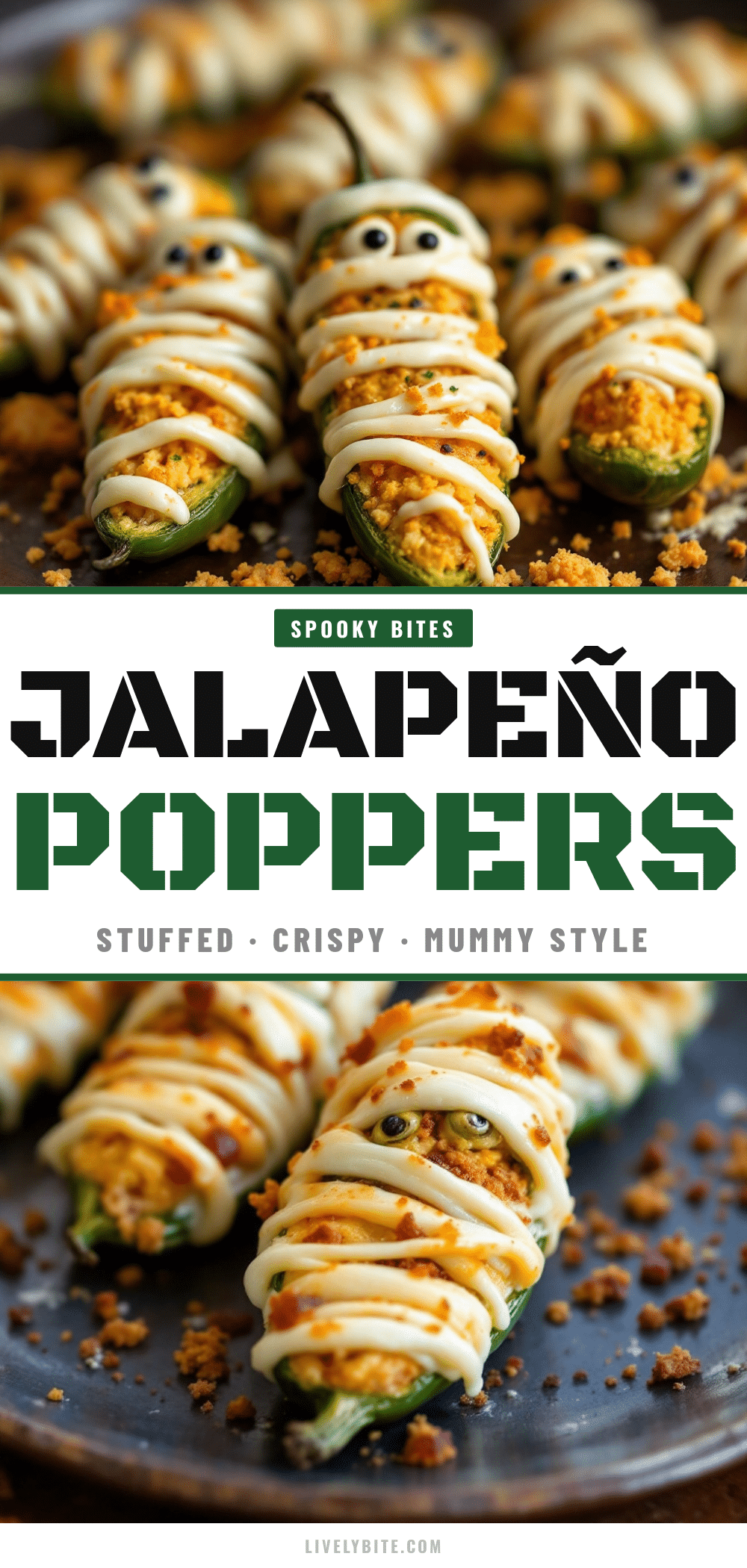 mummy stuffed jalapeno poppers recipe
