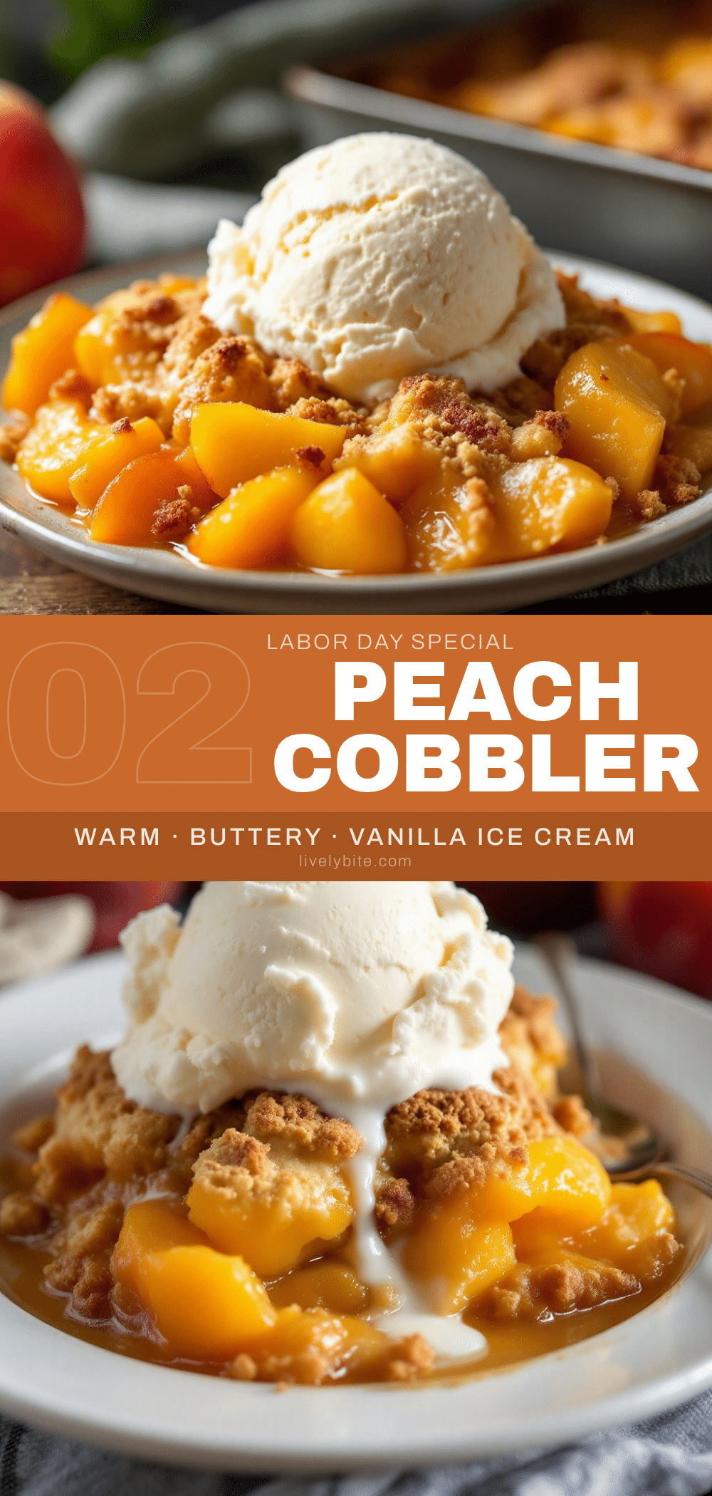 peach cobbler recipe