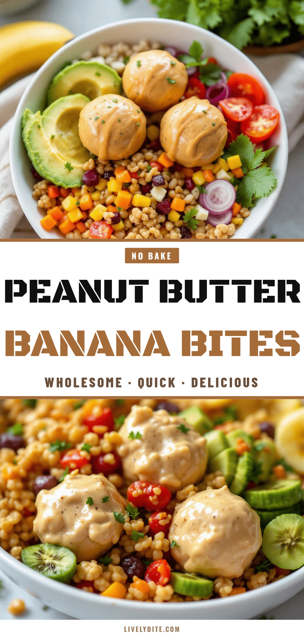 peanut butter banana energy bites recipe