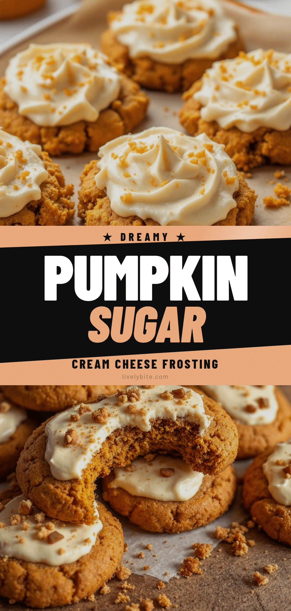perfect pumpkin sugar cookies with cream cheese frosting recipe