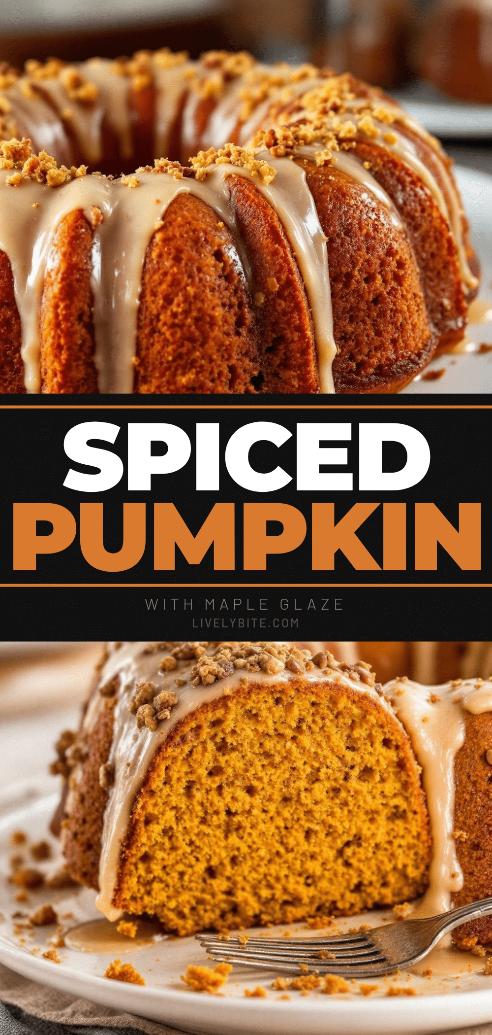 Perfect Spiced Pumpkin Bundt Cake recipe