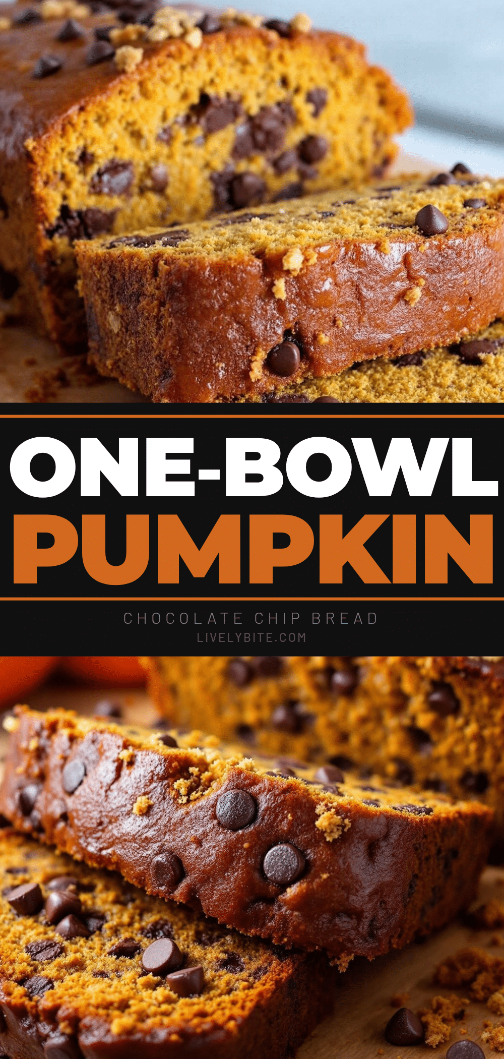 pumpkin chocolate chip bread recipe
