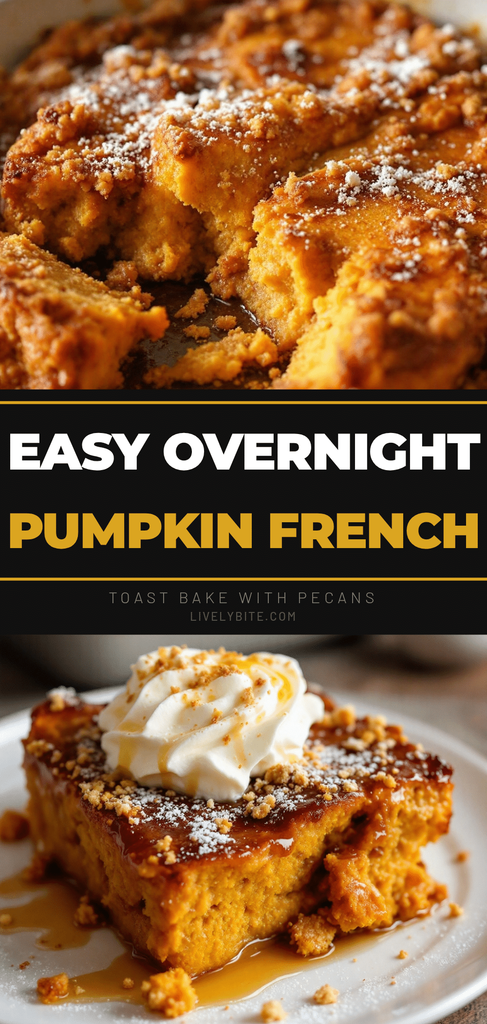 pumpkin french toast bake recipe