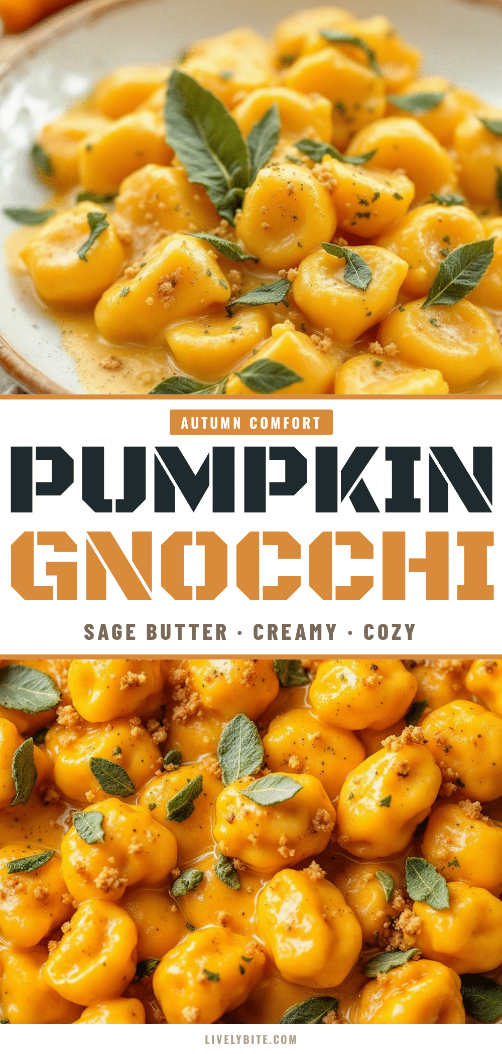 pumpkin gnocchi with sage butter recipe