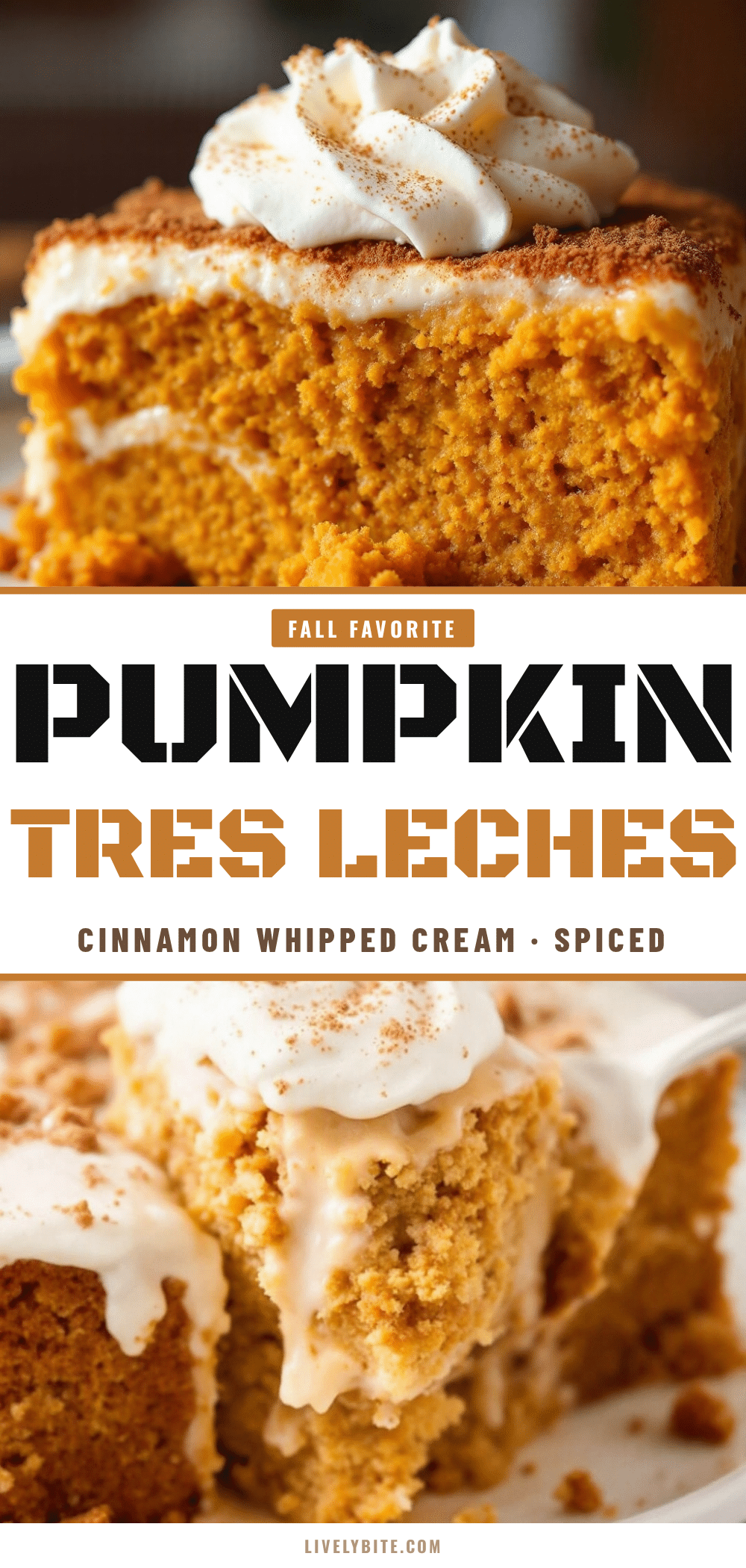 pumpkin tres leches cake recipe