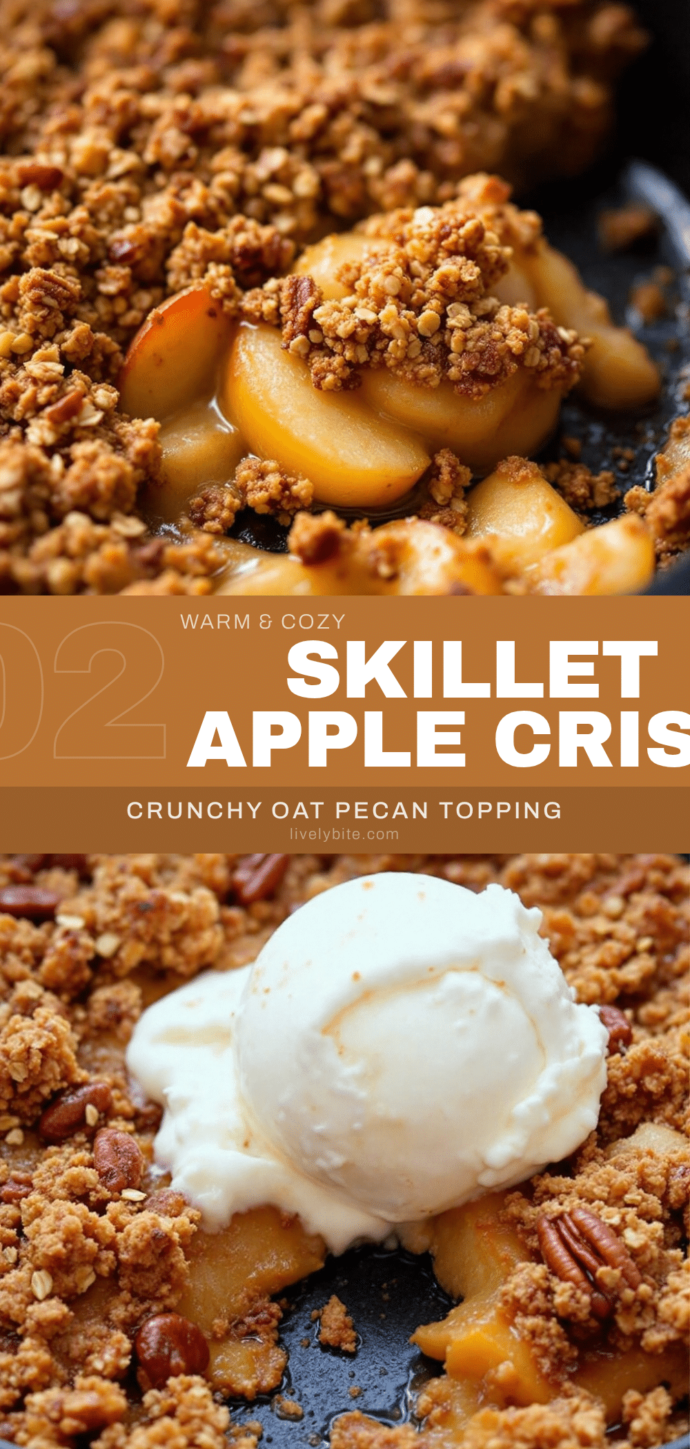 skillet apple crisp recipe