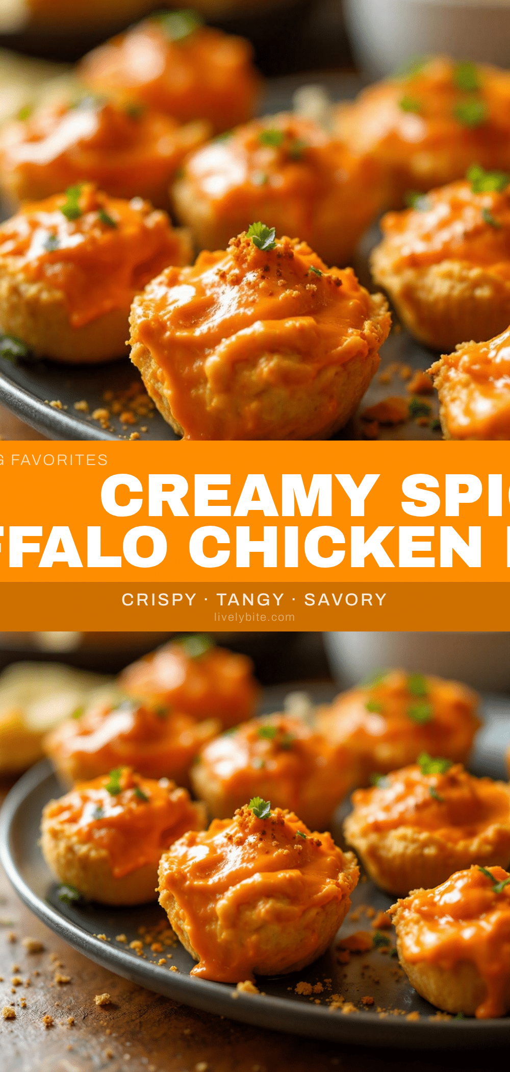 buffalo chicken dip bites recipe