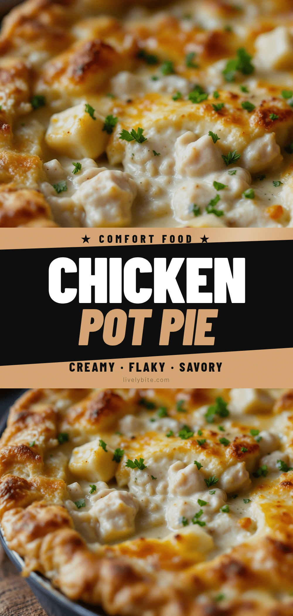 creamy chicken pot pie with flaky crust recipe