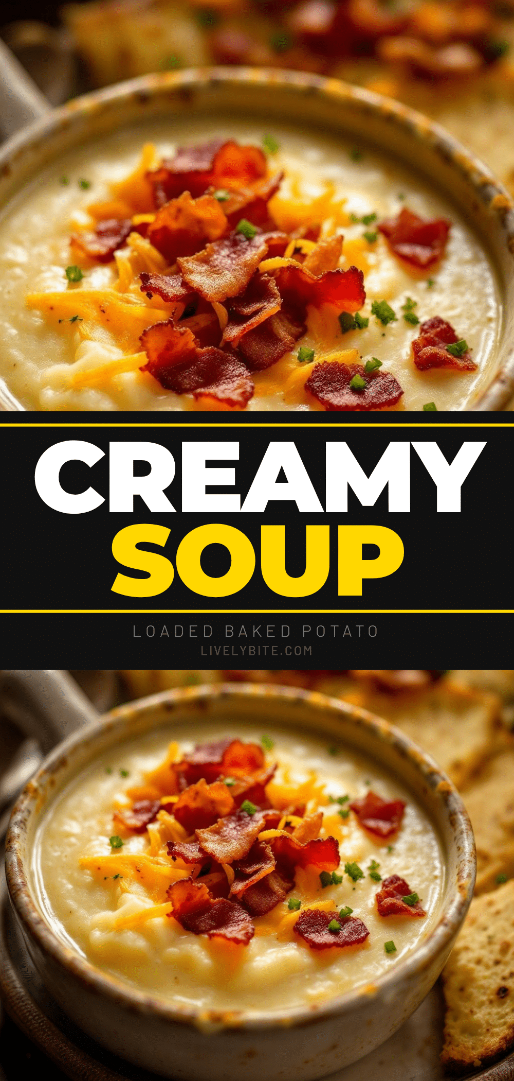 creamy loaded baked potato soup recipe