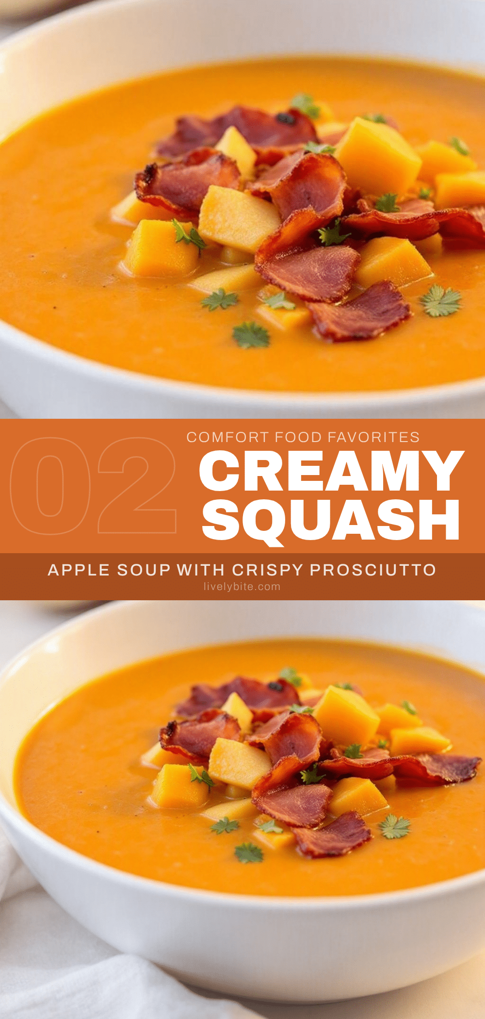 creamy squash apple soup recipe