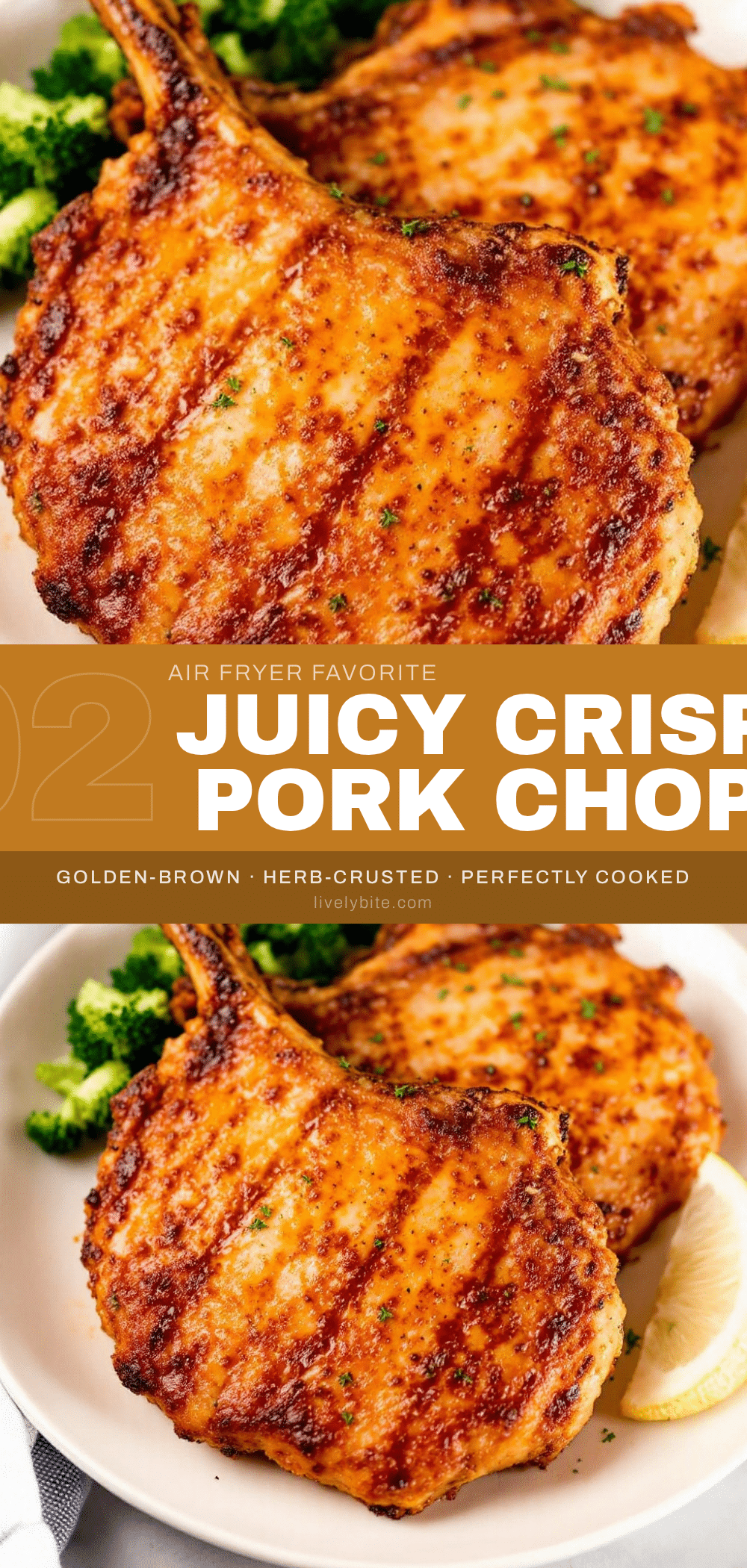 crispy air fryer pork chops recipe