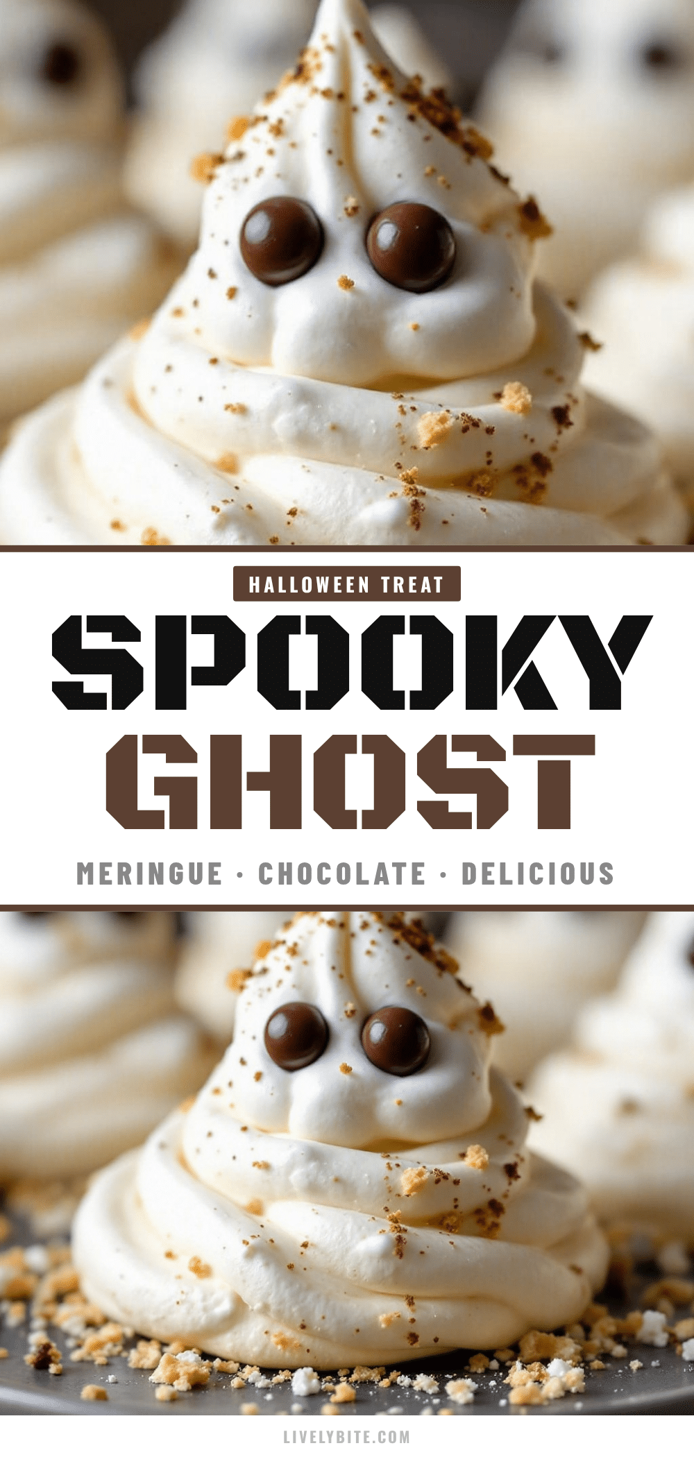 crispy ghost meringue cookies recipe