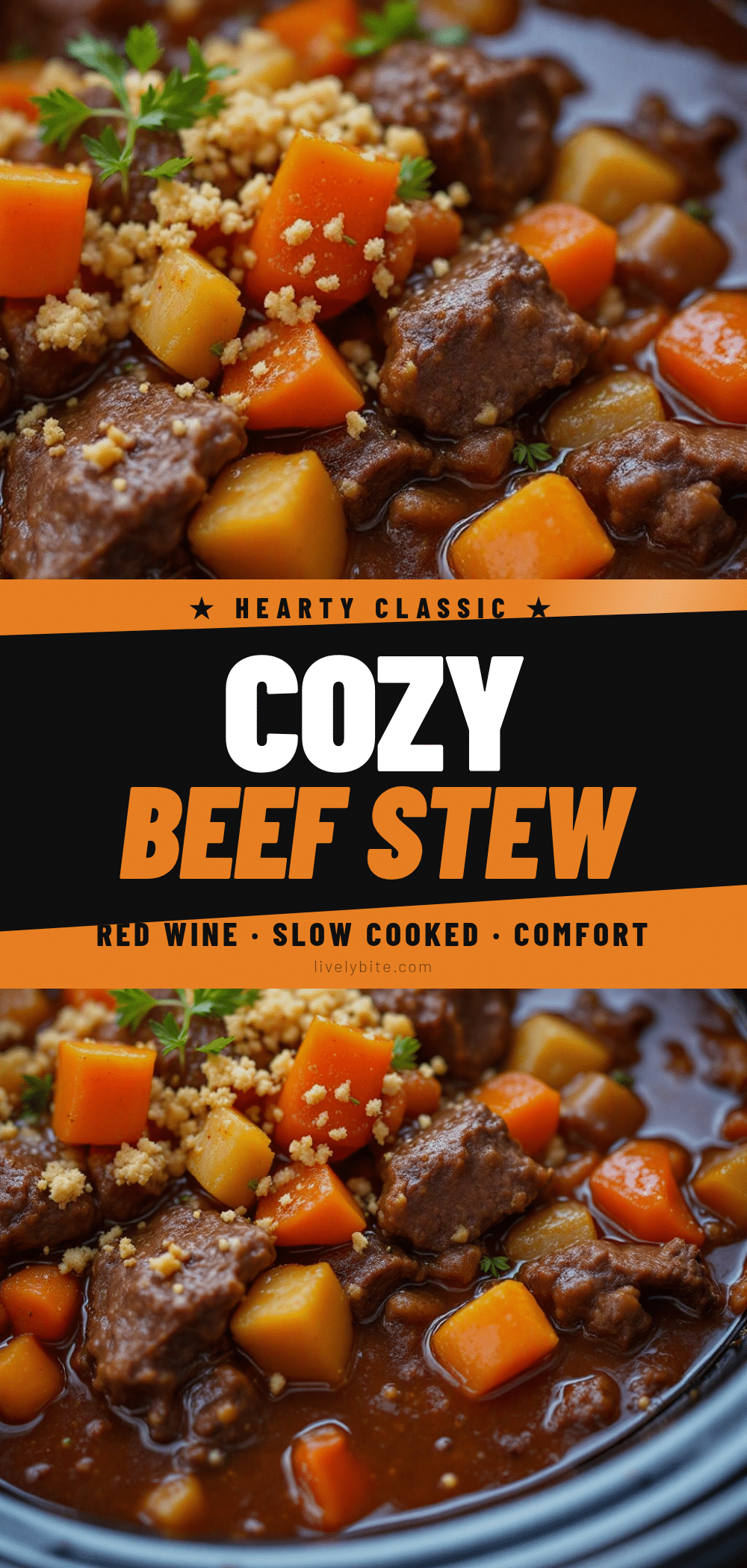 crockpot beef stew with red wine recipe