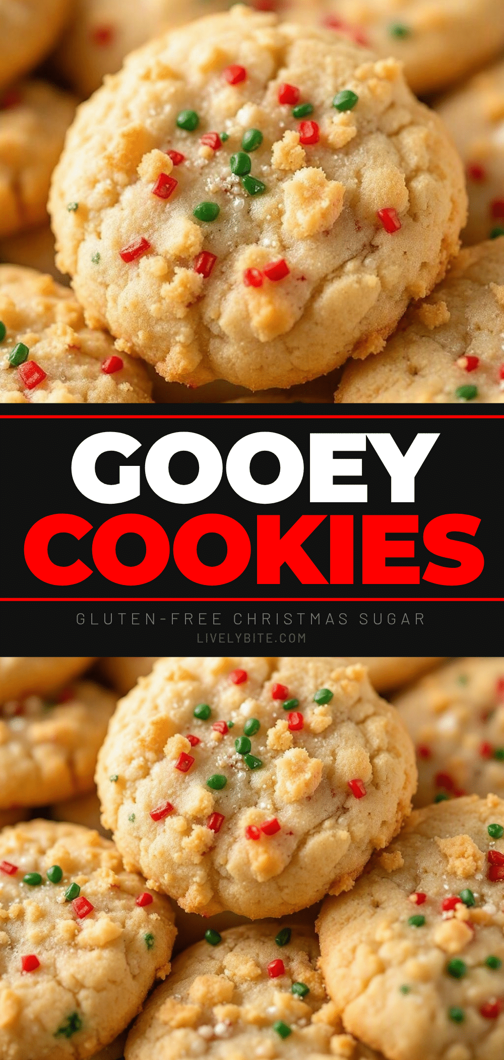 Gooey Gluten-Free Christmas Sugar Cookies recipe