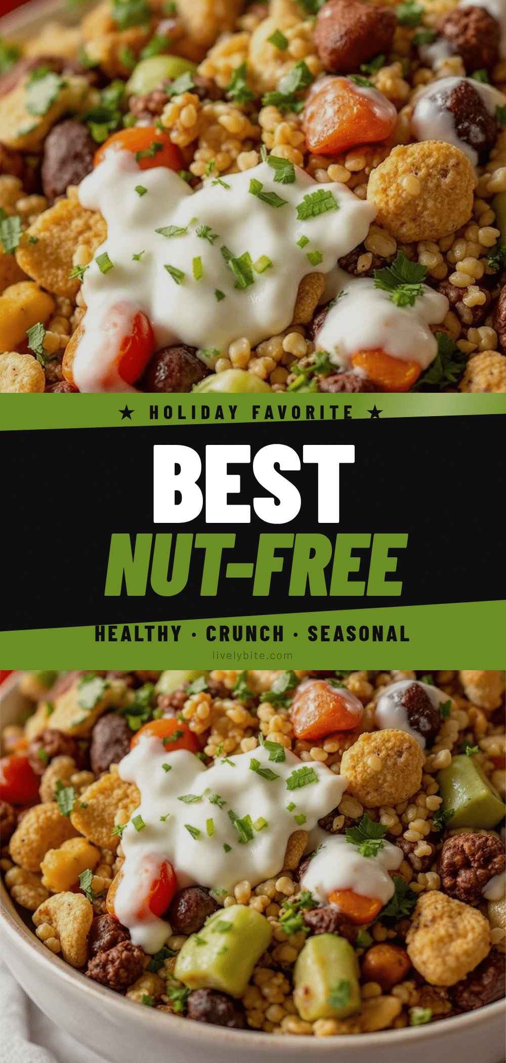 Healthy Christmas Snack Mix Nut-Free recipe