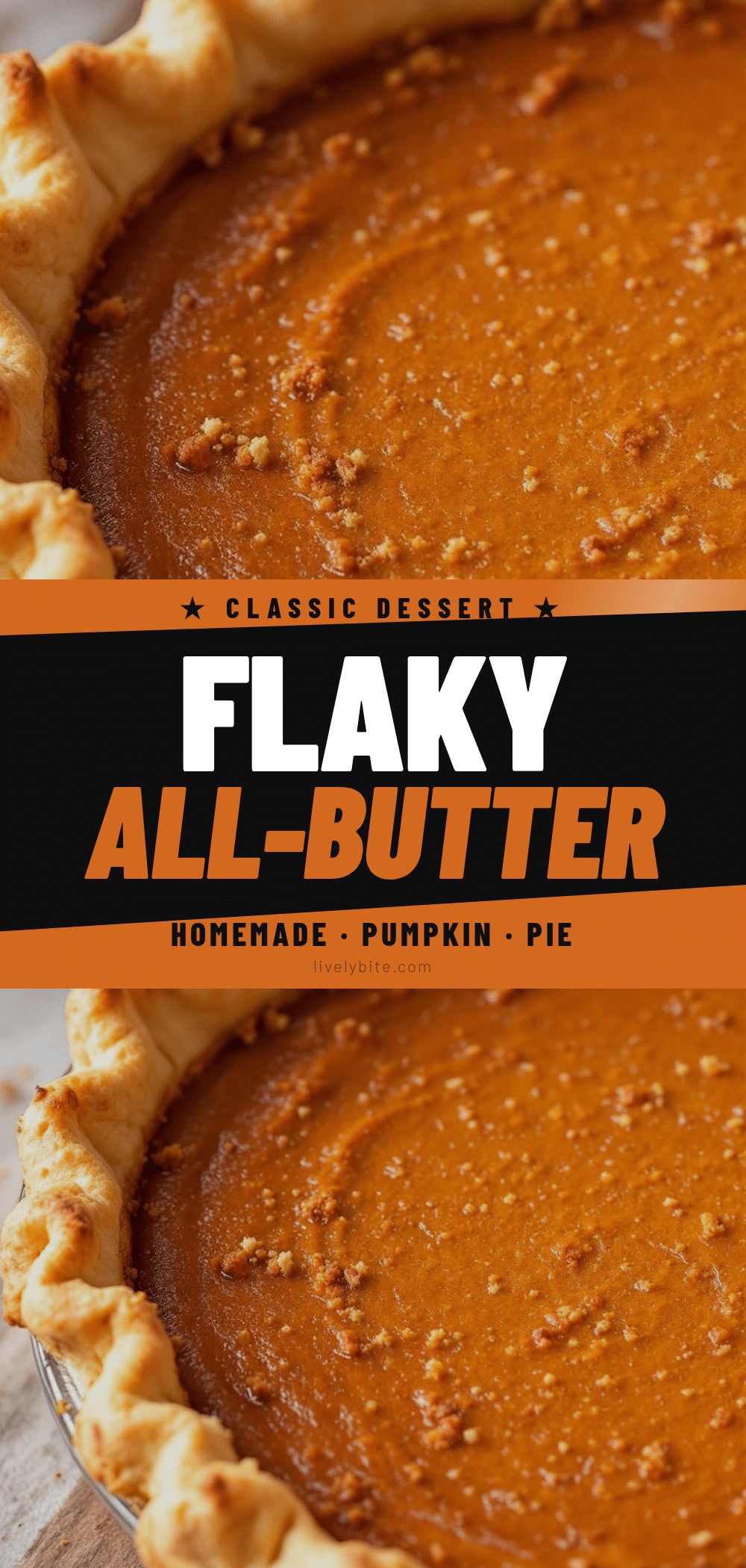 homemade pumpkin pie recipe
