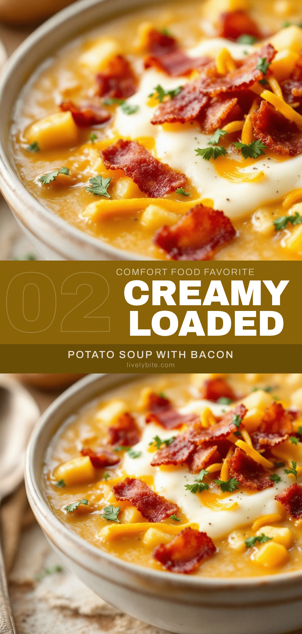 loaded baked potato soup recipe