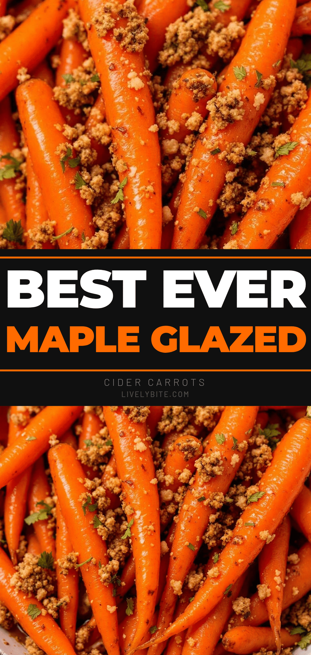 maple cider glazed carrots recipe