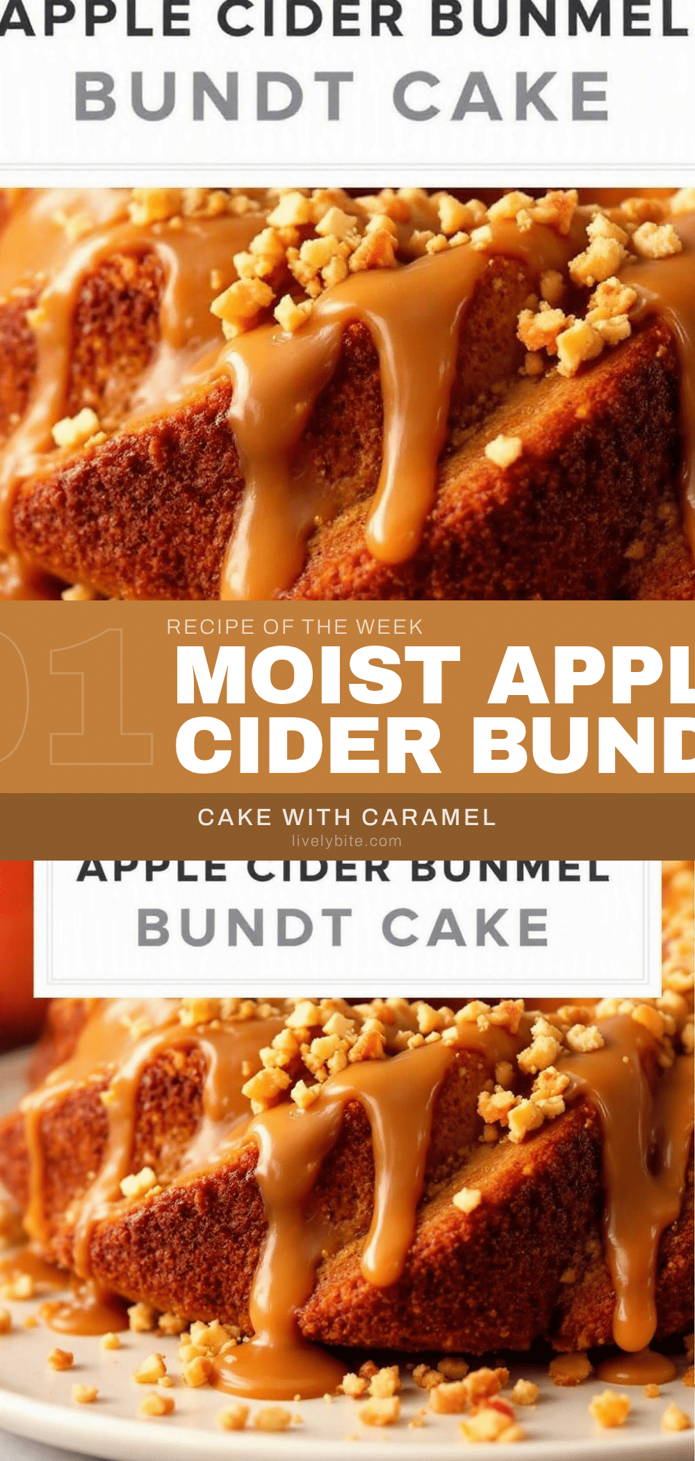 moist apple cider bundt cake recipe