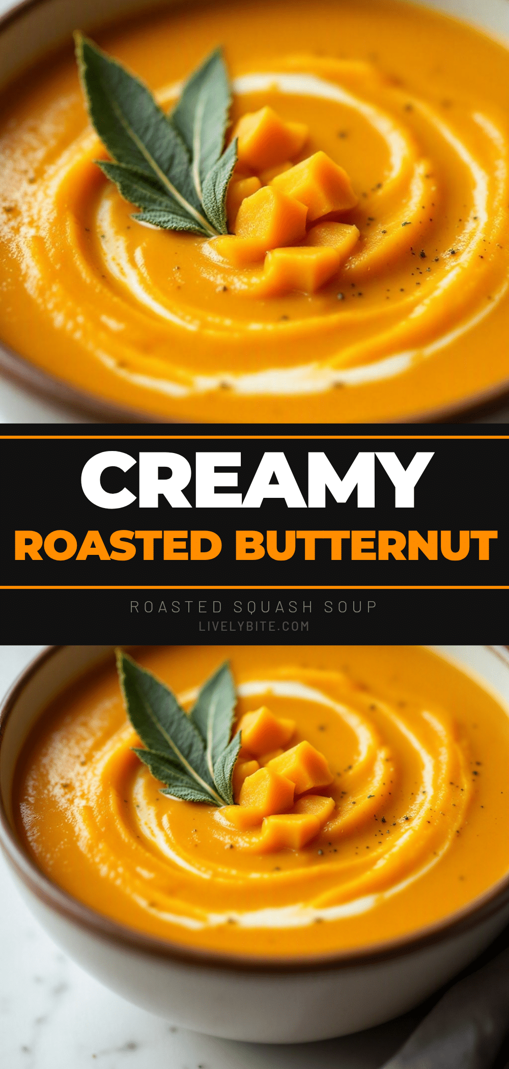 roasted butternut squash soup recipe
