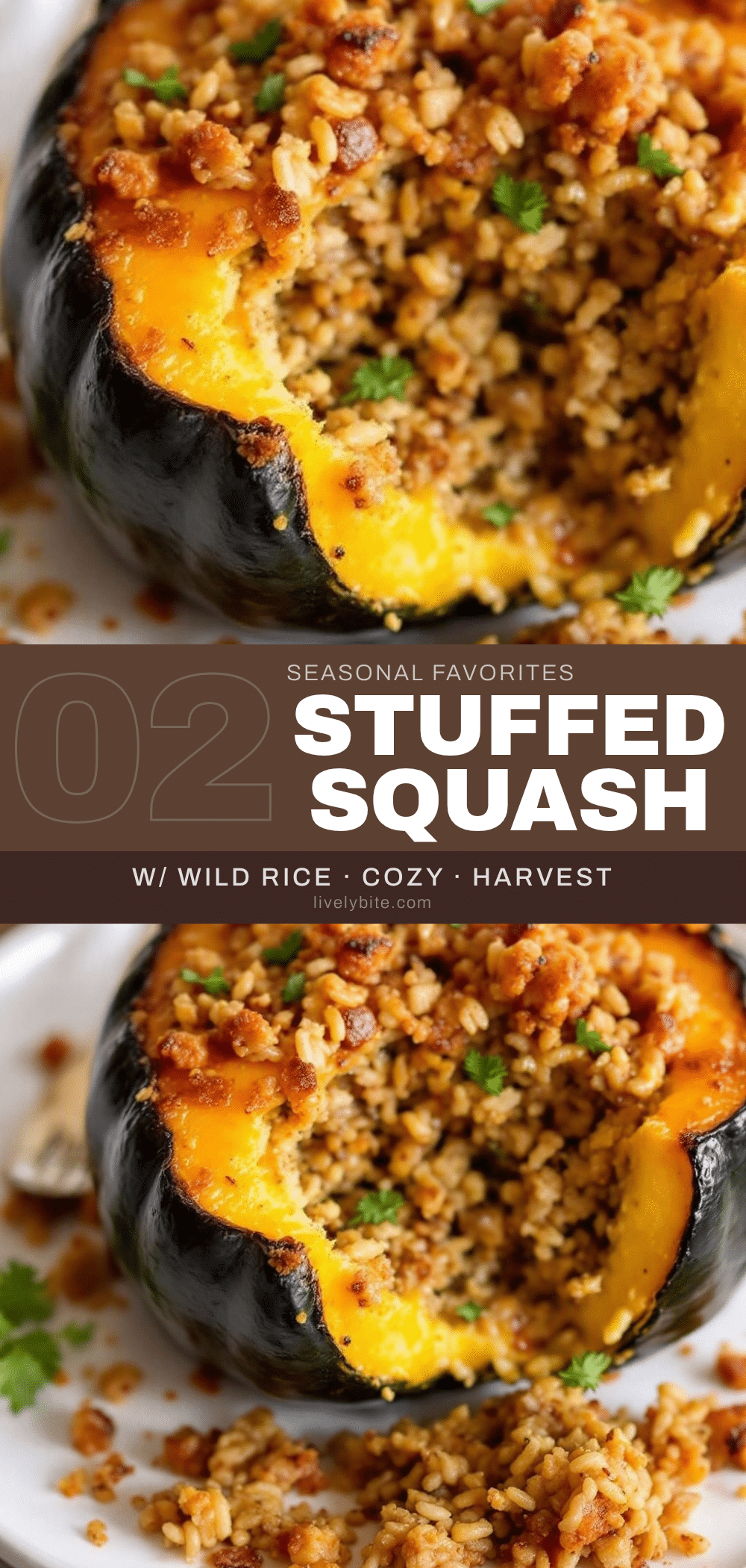 stuffed acorn squash recipe